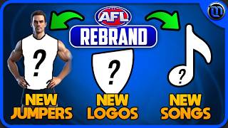 Rebranding the AFL  Adelaide Geelong Brisbane [upl. by Ecirehs138]