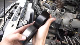 Idler Pulley How to replace EASY and CHEAP [upl. by Hayyim]