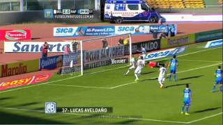 Gol de Aveldaño Belgrano 3  Rafaela 0 Fecha 5 Torneo Primera División 2014 Fútbol Para Todos [upl. by Kerwin31]