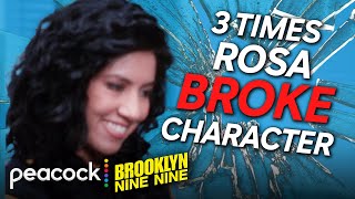 The 99 Breaking Character Rosa Diaz edition  Brooklyn NineNine [upl. by Rebeh210]