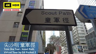 【HK 4K】尖沙咀 童軍徑  Tsim Sha Tsui  Scout Path  DJI Pocket 2  20220120 [upl. by Nerehs]