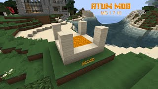 Minecraft Portal Atum mod  Desierto [upl. by Ecirum]