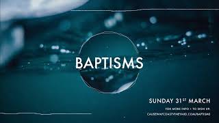 Baptism Service  31 March 2024 Live  Causeway Coast Vineyard [upl. by Lleze602]