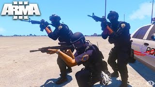 ULTIMATE POLICE SIMULATOR Arma 3 Life Bounty Hunters Arma 3 Gameplay [upl. by Htiekram]