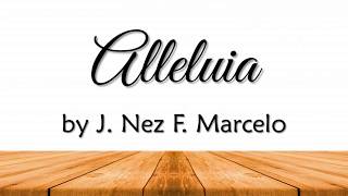 Alleluia by J Nez F Marcelo instrumental [upl. by Amandie]