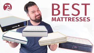 Best Mattresses of 2024UPDATE  Our Top 8 Bed Picks [upl. by Bala]