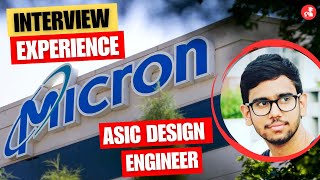 Micron Interview Experience  ASIC Verification Engineer  Study Material  Preparation Strategy [upl. by Iams]