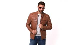 Ross amp Cole Herren Lederjacke  242820  Personalshop [upl. by Atsyrk717]