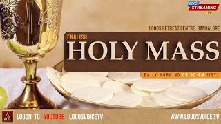 Holy Mass  English   Holy Mass  18  February2024  Logos Retreat Centre Bangalore [upl. by Delfine]