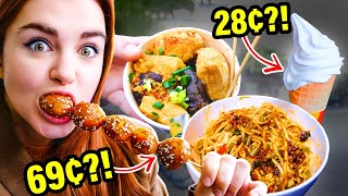 Everything I Ate for 10 in China Best Noodles of My Life [upl. by Yolanda454]