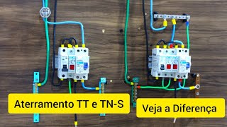 Aterramento TT e TNS veja a diferença na prática [upl. by Albarran]