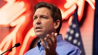 Ron DeSantis polling at record low as Donald Trump reaches alltime high [upl. by Oluap487]