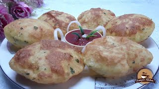 সিম্পল আলু লুচি রেসিপি  simple Aloo luchi Recipe  Sampas kitchen recipe [upl. by Ocicnarf960]