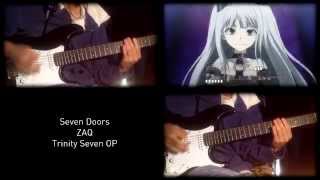 Trinity Seven OP  Seven Doors Guitar Cover [upl. by Jessabell]