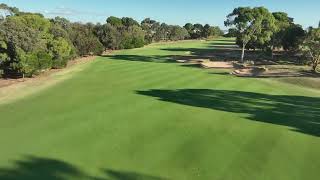 Playing Hole 1 at Kooyonga Golf Club [upl. by Giraldo431]