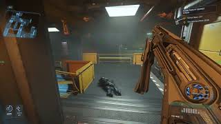 Star Citizen 3241 R97 Auto Shotgun  Guard facility against threat [upl. by Notwen]