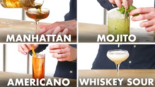 How To Mix Every Cocktail  Method Mastery  Epicurious [upl. by Leilamag]