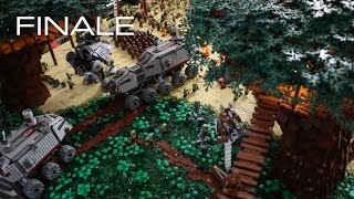 Building Kashyyyk in LEGO  The FINALE [upl. by Caresa758]