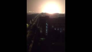 Tianjin Explosion Apartment View [upl. by Rainwater]