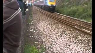 Crazy quotPolicequot HST at Dawlish [upl. by Mathe]