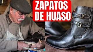 Zapatos hechos por sus manos Pedro Castro Talabartero [upl. by Streeto]