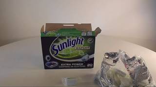 SUNLIGHT EXPERT  Tabletki do zmywarki Unboxing [upl. by Coridon]