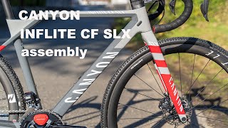 CANYON INFLITE CF SLX assembly 組立動画 [upl. by Terag]