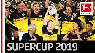 Borussia Dortmund Trophy Lifting  2019 Supercup Winners [upl. by Aynwat]