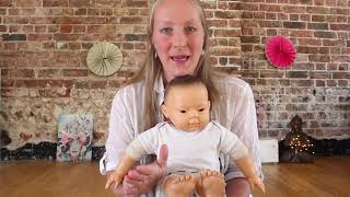 Baby Reflexology Constipation Pressure Points Relief [upl. by Angy377]