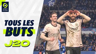 Tous les buts de la 20ème journée  Ligue 1 Uber Eats  20232024 [upl. by Roose517]