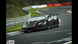 1200HP TT LAMBORGHINI HURACAN ON THE NURBURGRING DRIFTING SPINOUT amp TESTING [upl. by Nhabois630]