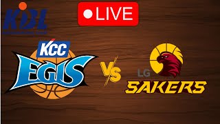 🔴 Live KCC Egis vs LG Sakers  Live Play By Play Scoreboard [upl. by Enelam]