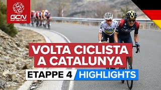 Volta A Catalunya 2022 Etappe 4 Highlights [upl. by Admama]