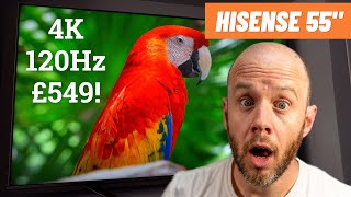 Hisense 55 inches Tornado Series 4K Ultra QLED TV 55E7K PRO 2023 240Hz Panel  AMD FreeSync Premium [upl. by Darce]