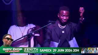 Sidy Diop  Live performance au BARAMUNDI du 180524 [upl. by Jodee658]