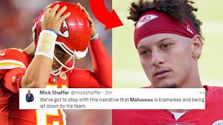 NFL PLAYERS REACT TO PATRICK MAHOMES GAME VS LAS VEGAS RAIDERS  CHIEFS VS RAIDERS REACTIONS [upl. by Munmro]