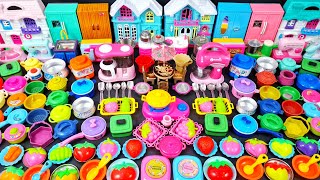 6 Minutes Satisfying with Unboxing Hello Kitty Home Kitchen Set install  Tiny Kitchen Set ASMR 2024 [upl. by Arrahs]