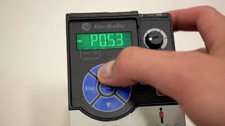 AllenBradley PowerFlex 525 VFD Factory Reset Walkthrough [upl. by Corby]