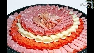 How To Serve Cold Cuts And Meats  20 Ideas [upl. by Dde]