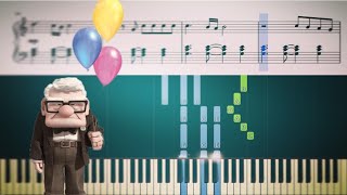 How to play Married Life from Disneys quotUpquot on piano [upl. by Timon]