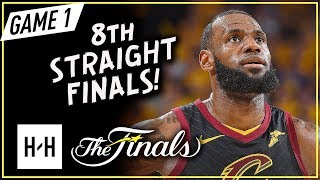 LeBron James Full Game 1 Highlights vs Warriors 2018 NBA Finals  51 Pts 8 Ast 8 Reb [upl. by Swanson283]