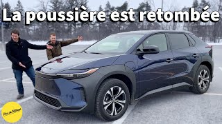 Le fameux Toyota bZ4X Traction Estce quil en vaut la peine [upl. by Giordano]