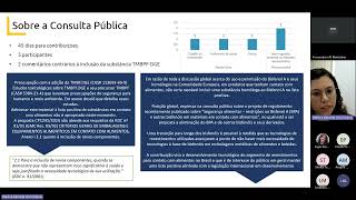 Diálogo setorial virtual sobre materiais plásticos destinados a entrar em contato com alimentos [upl. by Euqinmod]