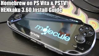 How to Install HENkaku on PS Vita amp PSTV 360  Homebrew for PS Vita [upl. by Nofets]