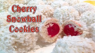 Cherry Snowball Cookies [upl. by Alegnat770]