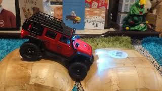 Proline Hyrax 10 Tire Test  WLtoys 2428 124 Rc Crawler rccrawler hyrax rc [upl. by Adnalro572]