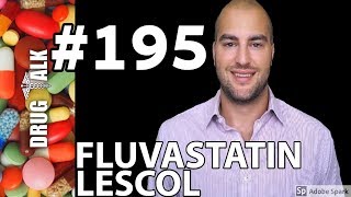 FLUVASTATIN LESCOL  PHARMACIST REVIEW  195 [upl. by Buyse]