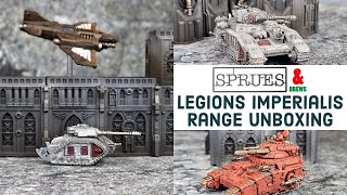 Warhammer The Horus Heresy Legions Imperialis Miniatures Wave 1 Unboxing and Showcase [upl. by Annoyik700]