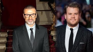 James Corden Pays Tribute to George Michael Says He Inspired Carpool Karaoke [upl. by Erie254]