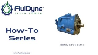 How To Identify a PVB Piston Pump [upl. by Nauqat]